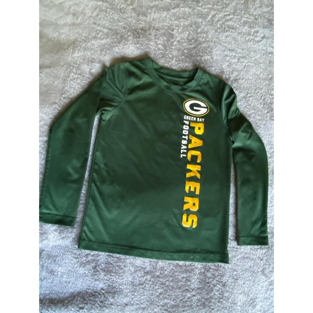 NFL Green Bay Longsleeve Kids Large Football sku2